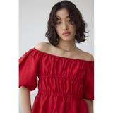 パフショルダー2WAYブラウス | AZUL BY MOUSSY | 詳細画像29