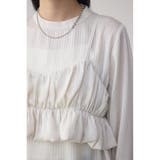 バルーンビスチェレイヤードセットブラウス | AZUL BY MOUSSY | 詳細画像8