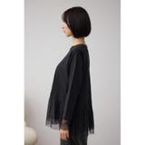 アソートレイヤードペプラムトップス | AZUL BY MOUSSY | 詳細画像16