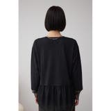 アソートレイヤードペプラムトップス | AZUL BY MOUSSY | 詳細画像17