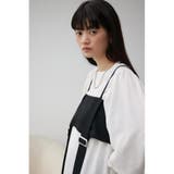 ガータービスチェレイヤードトップス | AZUL BY MOUSSY | 詳細画像2 