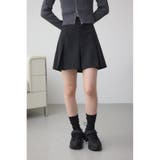 BLK | プリーツミニスカートパンツ | AZUL BY MOUSSY