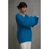 シャギーVネックニットトップス | AZUL BY MOUSSY | 詳細画像11