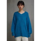 シャギーVネックニットトップス | AZUL BY MOUSSY | 詳細画像13