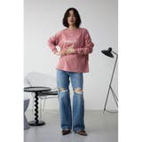 メタリックロゴロングTシャツ | AZUL BY MOUSSY | 詳細画像25 