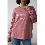 D/PNK3 | メタリックロゴロングTシャツ | AZUL BY MOUSSY