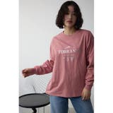 メタリックロゴロングTシャツ | AZUL BY MOUSSY | 詳細画像24 