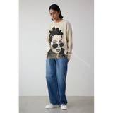 フォトプリントニットトップス | AZUL BY MOUSSY | 詳細画像3