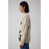 フォトプリントニットトップス | AZUL BY MOUSSY | 詳細画像5