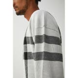 BIG CHECK JACQUARD KNIT | AZUL BY MOUSSY | 詳細画像9
