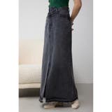 AZUL DENIM オーバーラップロングスカート | AZUL BY MOUSSY | 詳細画像2 