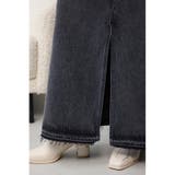 AZUL DENIM オーバーラップロングスカート | AZUL BY MOUSSY | 詳細画像12 