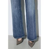 AZUL DENIM センタープレスフレアデニム ショート丈 | AZUL BY MOUSSY | 詳細画像11 