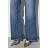 AZUL DENIM センタープレスフレアデニム ショート丈 | AZUL BY MOUSSY | 詳細画像12 