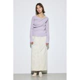 ドレープ長袖ニットトップス | AZUL BY MOUSSY | 詳細画像22 