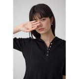ヘンリーネックフーディーリブトップス | AZUL BY MOUSSY | 詳細画像12