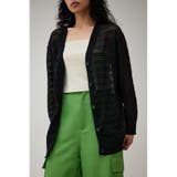 シャドーボーダーニットカーディガン | AZUL BY MOUSSY | 詳細画像11