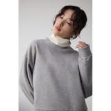 L/GRY1 | アッシュクウールライクトップス | AZUL BY MOUSSY