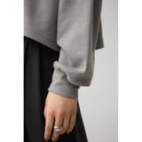 ラメロゴシシュウカットトップス | AZUL BY MOUSSY | 詳細画像32 