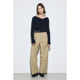 ドレープ長袖ニットトップス | AZUL BY MOUSSY | 詳細画像15 