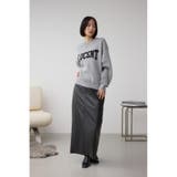 ロゴ刺繍ニットトップス | AZUL BY MOUSSY | 詳細画像25 