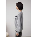 ロゴ刺繍ニットトップス | AZUL BY MOUSSY | 詳細画像27 