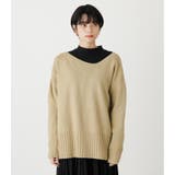 ASYMMETRY NECK LOOSE TOPS | AZUL BY MOUSSY | 詳細画像15