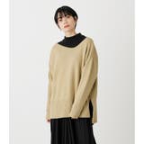 ASYMMETRY NECK LOOSE TOPS | AZUL BY MOUSSY | 詳細画像11