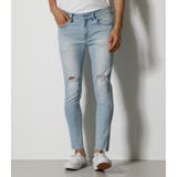 L/BLU1 | CUT OFF CRASH SKINNY | AZUL BY MOUSSY