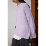 カラーニットプルオーバー | AZUL BY MOUSSY | 詳細画像12 