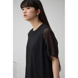 リバーシブルシアーレイヤードワンピ | AZUL BY MOUSSY | 詳細画像15 