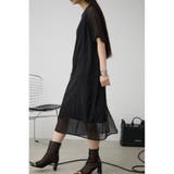 リバーシブルシアーレイヤードワンピ | AZUL BY MOUSSY | 詳細画像16 