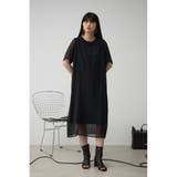リバーシブルシアーレイヤードワンピ | AZUL BY MOUSSY | 詳細画像17 