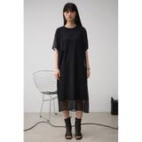 リバーシブルシアーレイヤードワンピ | AZUL BY MOUSSY | 詳細画像18 