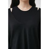 2WAY LAYERED DEEP V/N TOPS | AZUL BY MOUSSY | 詳細画像21