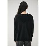 2WAY LAYERED DEEP V/N TOPS | AZUL BY MOUSSY | 詳細画像25