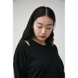 2WAY LAYERED DEEP V/N TOPS | AZUL BY MOUSSY | 詳細画像15
