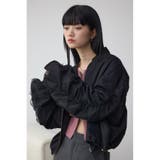 チュールドッキングブルゾン | AZUL BY MOUSSY | 詳細画像15