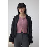 チュールドッキングブルゾン | AZUL BY MOUSSY | 詳細画像16