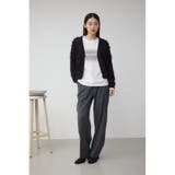 ランダムフリンジニットカーディガン | AZUL BY MOUSSY | 詳細画像4 