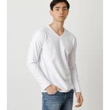 SLUB PILE LONG TEE | AZUL BY MOUSSY | 詳細画像1