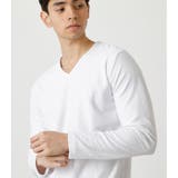 SLUB PILE LONG TEE | AZUL BY MOUSSY | 詳細画像3