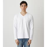 SLUB PILE LONG TEE | AZUL BY MOUSSY | 詳細画像5
