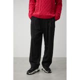 FAUX MELTON TROUSERS | AZUL BY MOUSSY | 詳細画像21