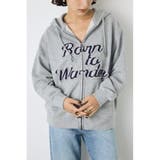ダブルジップアソートロゴフーディ | AZUL BY MOUSSY | 詳細画像13 