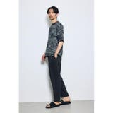 かすれボーダーTシャツ | AZUL BY MOUSSY | 詳細画像4 