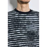 かすれボーダーTシャツ | AZUL BY MOUSSY | 詳細画像8 