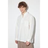 フレンチリネンCOOLMAXスキッパーシャツ | AZUL BY MOUSSY | 詳細画像2 