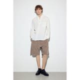 フレンチリネンCOOLMAXスキッパーシャツ | AZUL BY MOUSSY | 詳細画像4 