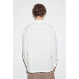 フレンチリネンCOOLMAXスキッパーシャツ | AZUL BY MOUSSY | 詳細画像7 